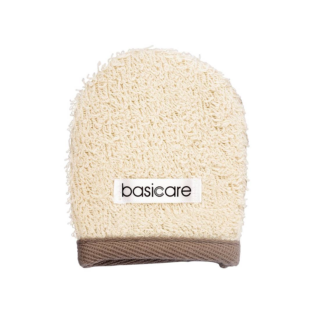 Варежка для очищения лица двусторонняя